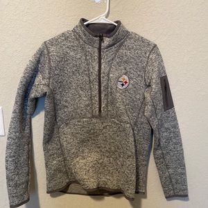 Antigua Pittsburgh Steelers quarter zip